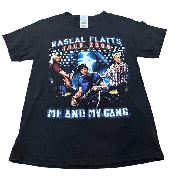 Rascal flats tour 2006 me and my gang country rock music band tee men’s small - Picture 1 of 5